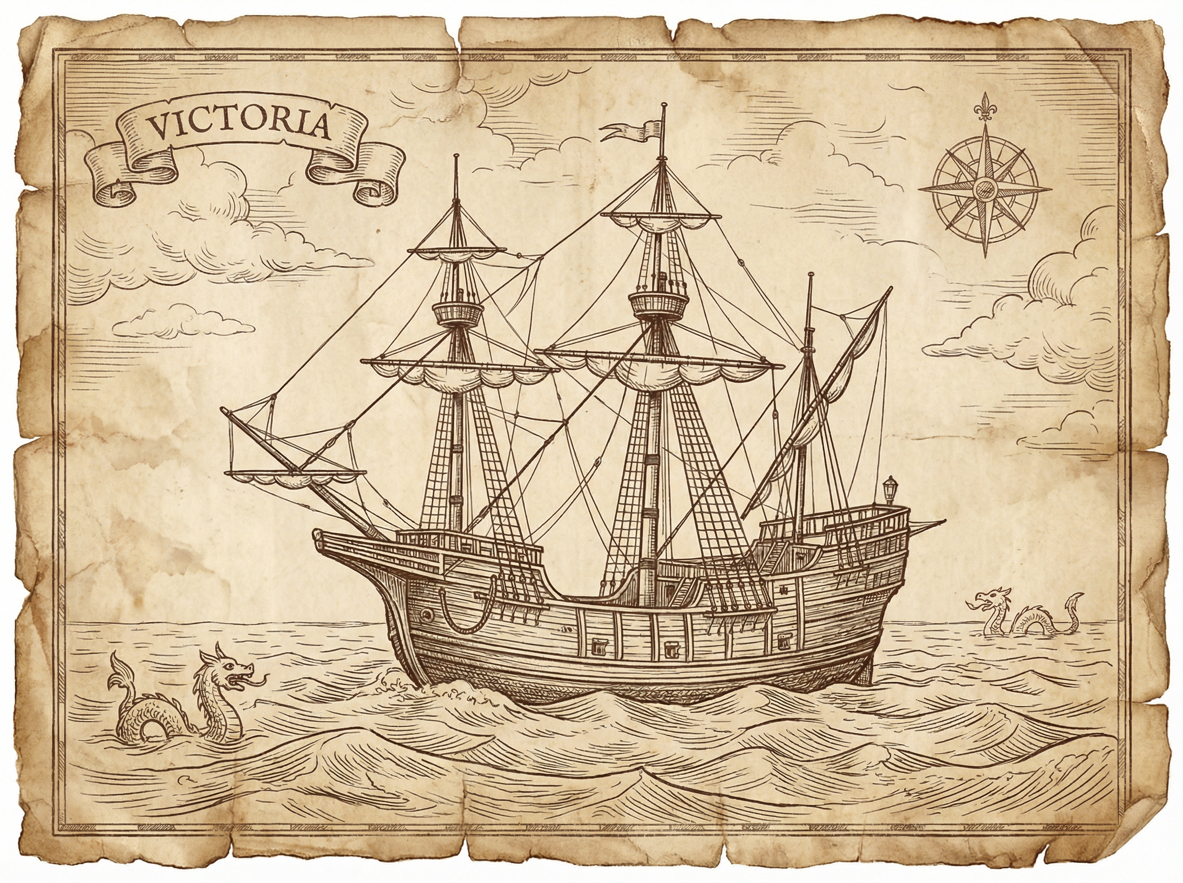 征途国际 - 维多利亚号克拉克帆船